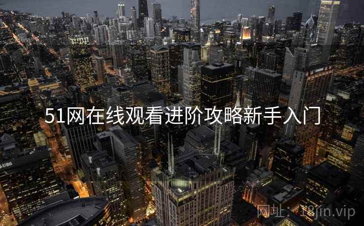 51网在线观看进阶攻略新手入门