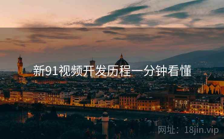 新91视频开发历程一分钟看懂