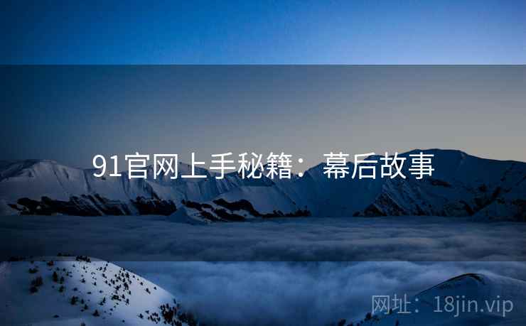 91官网上手秘籍：幕后故事