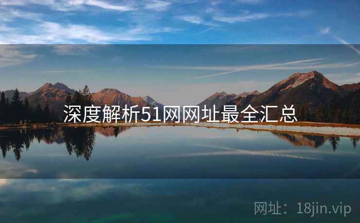 深度解析51网网址最全汇总
