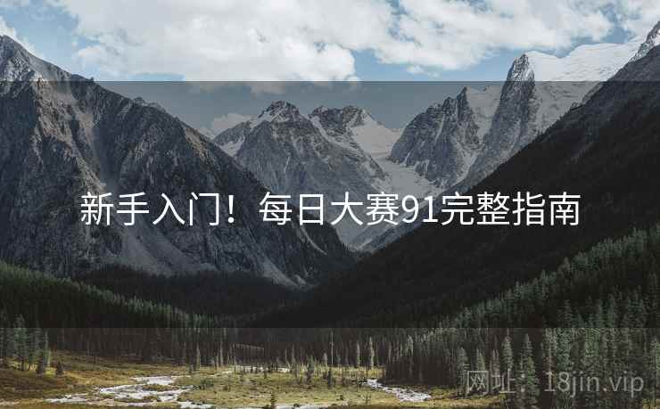 新手入门！每日大赛91完整指南
