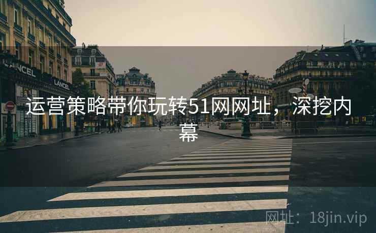运营策略带你玩转51网网址，深挖内幕